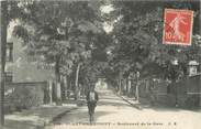 94 Val De Marne / CPA FRANCE 94 "Plant Champigny, boulevard de la Gare"