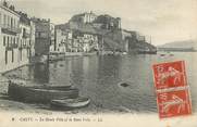 20 Corse CPA FRANCE 20 "Corse, Calvi, la haute ville et la basse ville"