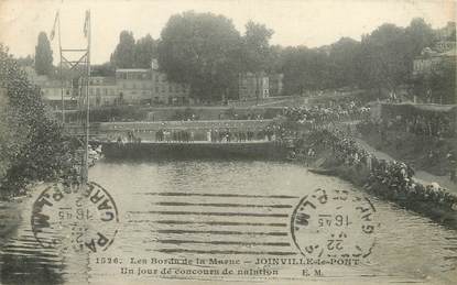 / CPA FRANCE 94 "Joinville Le Pont, un jours de concours de natation"