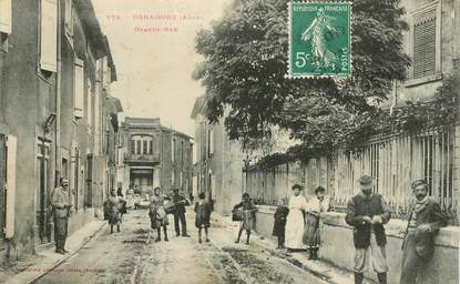 CPA  FRANCE 11 "Ornaisons, la grande rue"