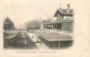 94 Val De Marne / CPA FRANCE 94 "Fontenay sous Bois, les quais de la gare"