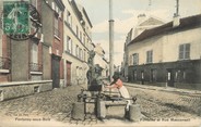 94 Val De Marne / CPA FRANCE 94 "Fontenay sous Bois, fontaine et rue Mauconseil"