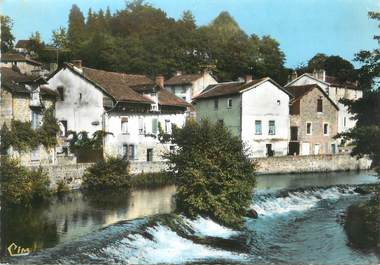 / CPSM FRANCE 87 "Eymoutiers, les tanneries au bord de la vienne"