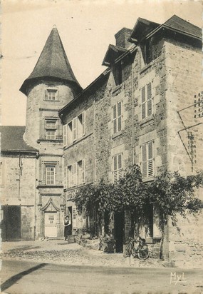 / CPSM FRANCE 87 "Eymoutiers, la tour d'Ayen"