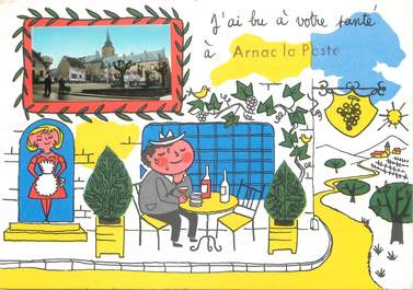 / CPSM FRANCE 87 "Arnac la poste "