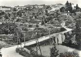 87 Haute Vienne / CPSM FRANCE 87 "Châteauponsac, vue générale, le pont Romain"