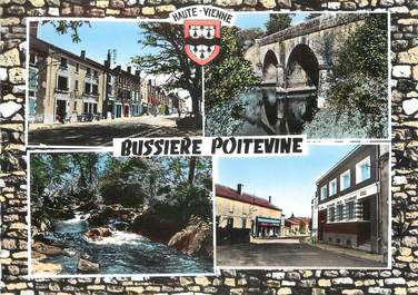 / CPSM FRANCE 87 "Bussière Poitevine"
