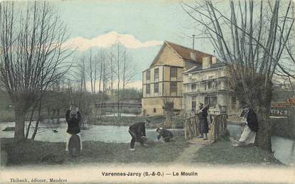 CPA FRANCE 91 "Varennes Jarcy, le Moulin"