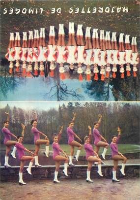 / CPSM FRANCE 87 "Limoges" /  MAJORETTES