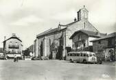 87 Haute Vienne / CPSM FRANCE 87 "Saint Victurnien, la place et l'église"