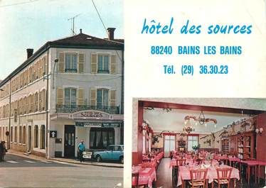 / CPSM FRANCE 88 "Bains les Bains, hôtel des sources"