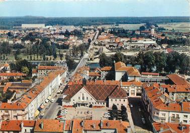 / CPSM FRANCE 88 "Charmes, vue panoramique aérienne"