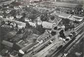 88 Vosge / CPSM FRANCE 88 "Charmes, vue aérienne, quartier de la gare"