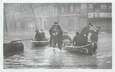 / CPA FRANCE 94 "Maisons Alfort, transport des habitants" / INONDATIONS