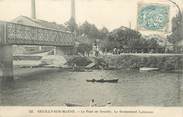 94 Val De Marne / CPA FRANCE 94 "Neuilly sur Marne, le pont de Neuilly"