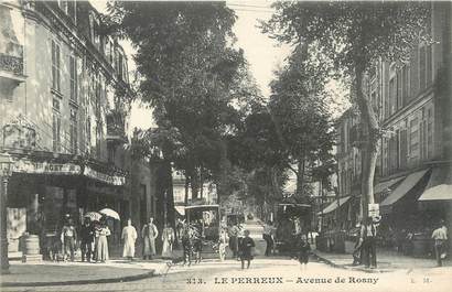 / CPA FRANCE 94 "Le Perreux, avenue de Rosny "