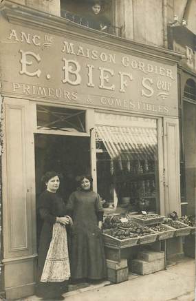 CARTE PHOTO FRANCE 71 "Mâcon, épicerie, primeurs"