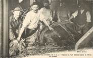 71 SaÔne Et Loire CPA  FRANCE 71 "Montceau les Mines, descente d'un cheval dans la mine"