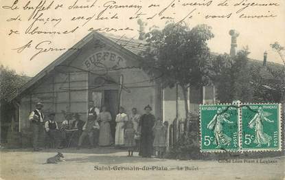 CPA FRANCE 71 "Saint Germain du Plain, le Buffet"