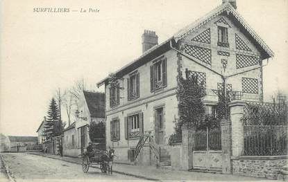 / CPA FRANCE 95 "Survilliers, la poste"