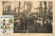 71 SaÔne Et Loire CPA FRANCE 71 "Louhans, Marché au Bétail" / VIGNETTE