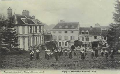 / CPA FRANCE 95 "Vigny, fondation Blanche Lucy"