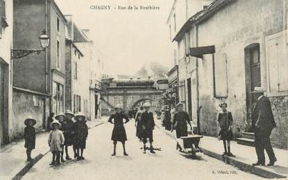 CPA FRANCE 71 "Chagny, rue de la Bouthière"