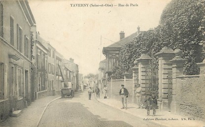 / CPA FRANCE 95 "Taverny, rue de Paris"