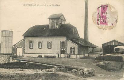 / CPA FRANCE 95 "Le Perchay, la distillerie"