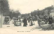 95 Val D'oise / CPA FRANCE 95 "Méry sur Oise, le marché"