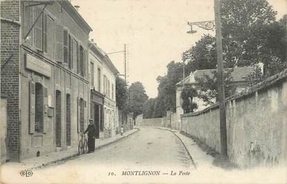 / CPA FRANCE 95 "Montlignon, la poste"