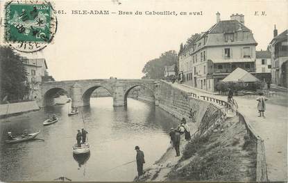 / CPA FRANCE 95 "L'Isle Adam, bras du Cabouillet"