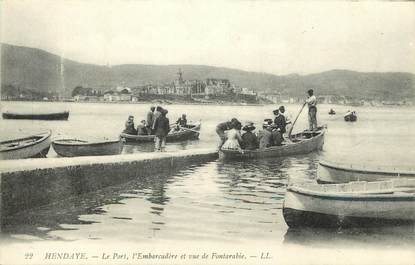 CPA FRANCE 64 "Hendaye, Le Port"