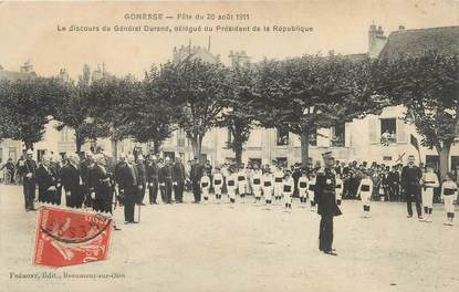 / CPA FRANCE 95 "Gonesse, fête du 20 août 1911"