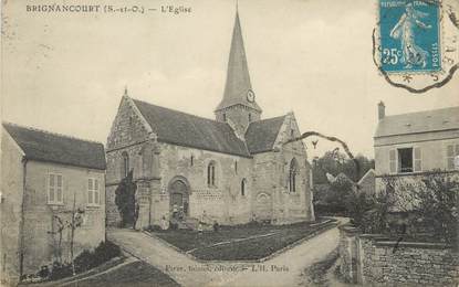 / CPA FRANCE 95 "Brignancourt, l'église"