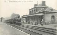 72 Sarthe CPA FRANCE 72 "La Ferté Bernard, la gare" / TRAIN