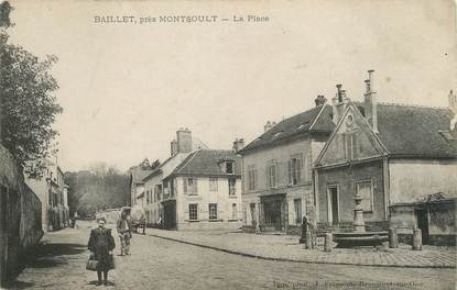 / CPA FRANCE 95 "Baillet près Montsoult, la place"