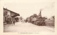 72 Sarthe CPA FRANCE 72 "Coudrecieux, la gare" / TRAIN