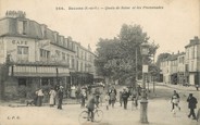 95 Val D'oise / CPA FRANCE 95 "Bezons, quais de la Seine et les promenades"