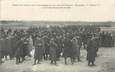 CPA FRANCE 72 "Auvours, Remise d'un drapeau aux troupes belges, 1915"