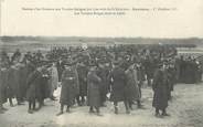 72 Sarthe CPA FRANCE 72 "Auvours, Remise d'un drapeau aux troupes belges, 1915"