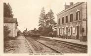 72 Sarthe CPA FRANCE 72 "Arnage, intérieur de la gare" / TRAIN