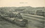 72 Sarthe   CPA FRANCE 72 "Mamers, la gare" / TRAIN