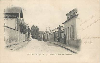 / CPA FRANCE 95 "Butry, grande rue de Parmain"