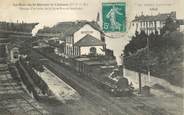 42 Loire CPA FRANCE 42 "Saint Bonnet le Chateau, la gare" / TRAIN