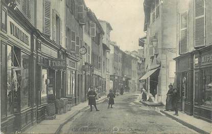 CPA FRANCE 42 "Charlieu, rue Chanteloup"