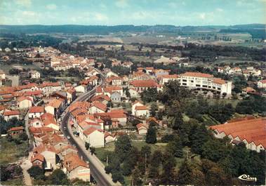 / CPSM FRANCE 88 "Golbey, vue générale aérienne"