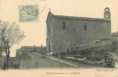 CPA FRANCE 13 "La Destrousse, l'Eglise"