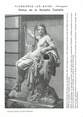 88 Vosge / CPSM FRANCE 88 "Plombière Les Bains, statue de la Nymphe Castalie"