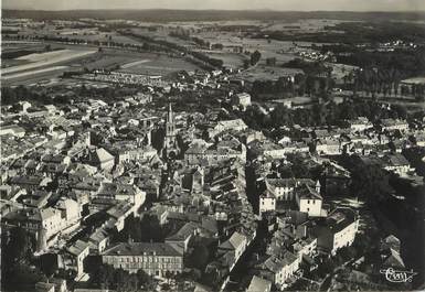 / CPSM FRANCE 88 "Rambervillers, vue panoramique aérienne"